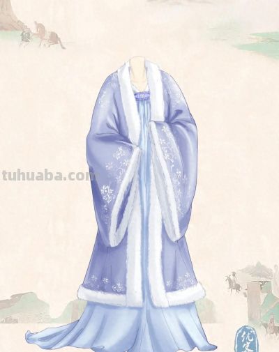 中国传统服饰插画，不应该成为逐渐被遗忘的绝色 - 图画吧TUHUABA