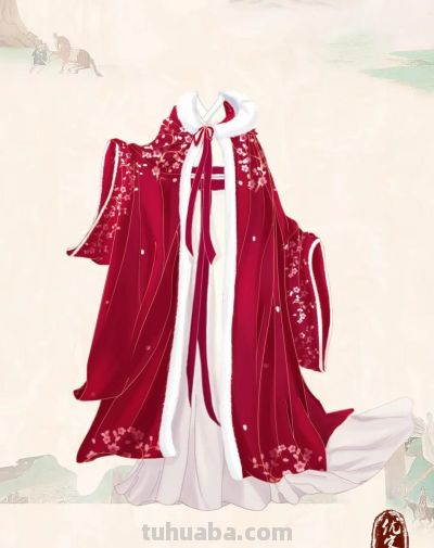 中国传统服饰插画，不应该成为逐渐被遗忘的绝色 - 图画吧TUHUABA