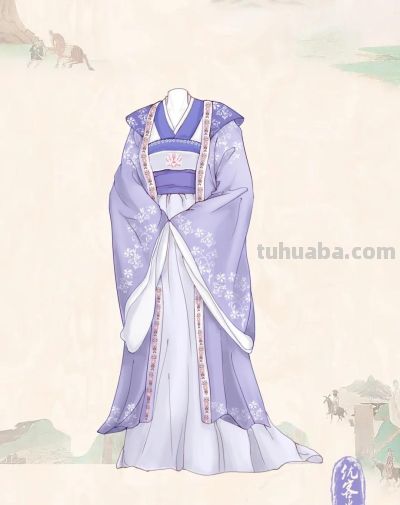 中国传统服饰插画，不应该成为逐渐被遗忘的绝色 - 图画吧TUHUABA