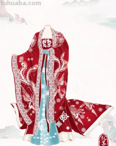 中国传统服饰插画，不应该成为逐渐被遗忘的绝色 - 图画吧TUHUABA