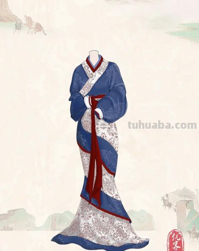 中国传统服饰插画，不应该成为逐渐被遗忘的绝色 - 图画吧TUHUABA