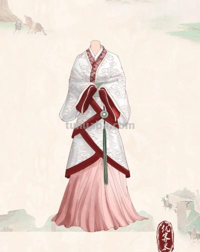 中国传统服饰插画，不应该成为逐渐被遗忘的绝色 - 图画吧TUHUABA