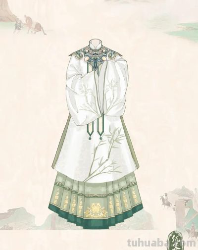 中国传统服饰插画，不应该成为逐渐被遗忘的绝色 - 图画吧TUHUABA