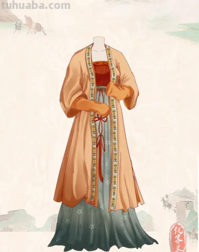 中国传统服饰插画，不应该成为逐渐被遗忘的绝色 - 图画吧TUHUABA