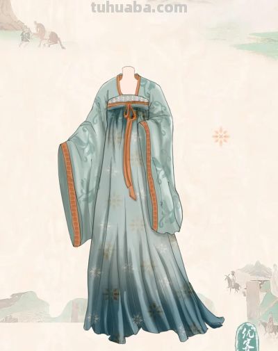 中国传统服饰插画，不应该成为逐渐被遗忘的绝色 - 图画吧TUHUABA