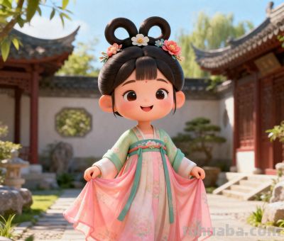 盛唐图鉴！唐装Q版头像合集，软萌古韵【来自豆师傅的绘画】 - 图画吧TUHUABA