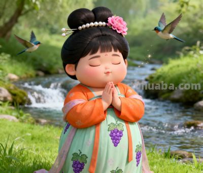 盛唐图鉴！唐装Q版头像合集，软萌古韵【来自豆师傅的绘画】 - 图画吧TUHUABA