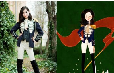 超喜欢！插画师笔下的网模 - 图画吧TUHUABA