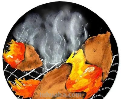 绘画素材—让人流口水的冬天美食少儿儿童创意画课例，太厉害了！ - 图画吧TUHUABA