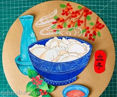 绘画素材—让人流口水的冬天美食少儿儿童创意画课例，太厉害了！ - 图画吧TUHUABA