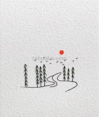 简笔画｜在春风里起舞，让生活如诗如画 - 图画吧TUHUABA