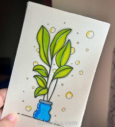 生活中的小确幸-彩色简笔画 - 图画吧TUHUABA