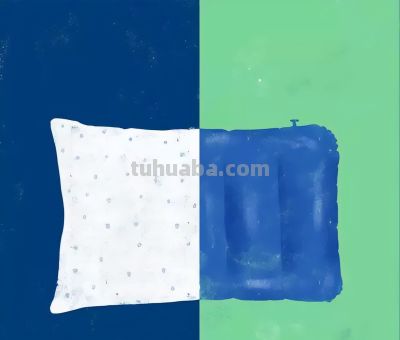 日常生活和度假两种情绪，一套简单插画就淋漓尽致出来了 - 图画吧TUHUABA