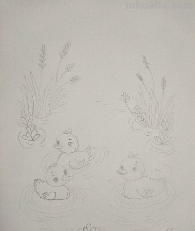 小鸭鸭彩铅简笔画:简单的生活里藏着最纯粹的快乐 - 今日头条
