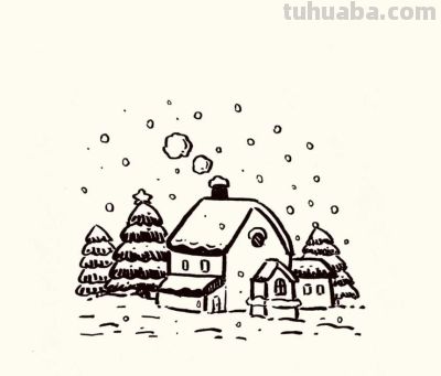 有手就会画！极简建筑风景画，初学者收藏 - 图画吧TUHUABA