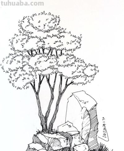 有手就会画！极简建筑风景画，初学者收藏 - 图画吧TUHUABA