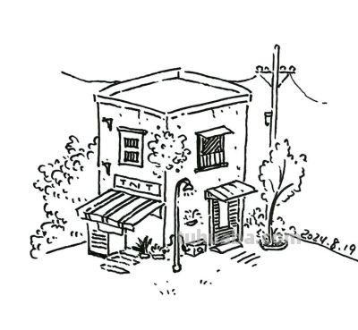 有手就会画！极简建筑风景画，初学者收藏 - 图画吧TUHUABA