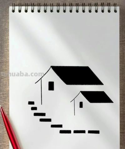 （三十六）只需四步，你也会的古风建筑简笔画，喜欢收藏 - 图画吧TUHUABA