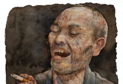 罗奇：抓取碎片化的时间，用水彩触摸时间之外的宁静 - 图画吧TUHUABA