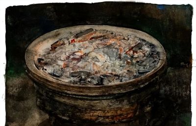 罗奇：抓取碎片化的时间，用水彩触摸时间之外的宁静 - 图画吧TUHUABA