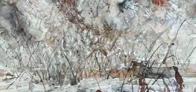 罗奇：抓取碎片化的时间，用水彩触摸时间之外的宁静 - 图画吧TUHUABA