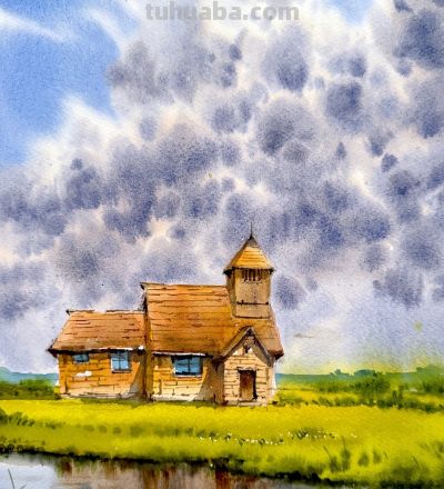 沉寂10年，他用水彩把“平凡”画到极致！圈粉无数，质感美到心里 - 图画吧TUHUABA