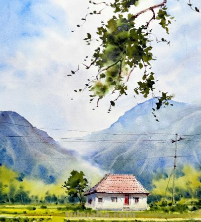 沉寂10年，他用水彩把“平凡”画到极致！圈粉无数，质感美到心里 - 图画吧TUHUABA