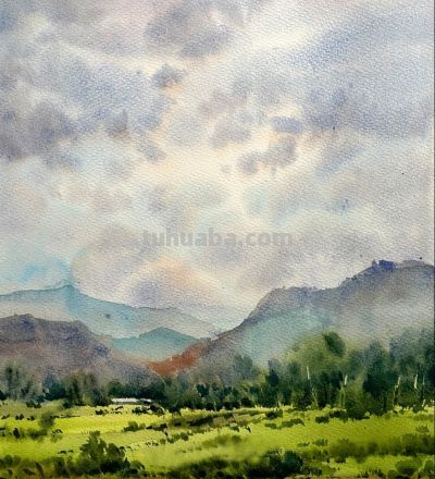 沉寂10年，他用水彩把“平凡”画到极致！圈粉无数，质感美到心里 - 图画吧TUHUABA