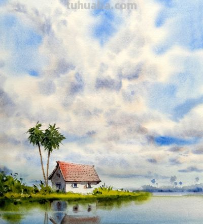 沉寂10年，他用水彩把“平凡”画到极致！圈粉无数，质感美到心里 - 图画吧TUHUABA