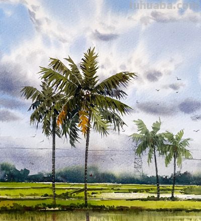 沉寂10年，他用水彩把“平凡”画到极致！圈粉无数，质感美到心里 - 图画吧TUHUABA