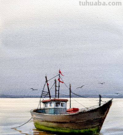 沉寂10年，他用水彩把“平凡”画到极致！圈粉无数，质感美到心里 - 图画吧TUHUABA