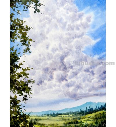 沉寂10年，他用水彩把“平凡”画到极致！圈粉无数，质感美到心里 - 图画吧TUHUABA