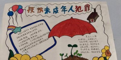 宜宾市南溪区林丰学校举办“两法进校园”手抄报比赛 - 图画吧TUHUABA