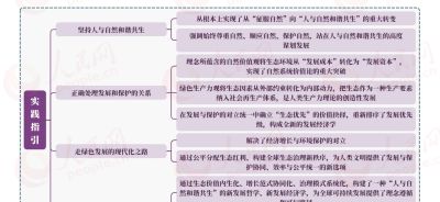 思维导图：“绿水青山就是金山银山”理念 - 图画吧TUHUABA