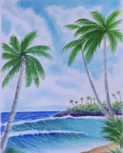 彩铅画分享 - 图画吧TUHUABA