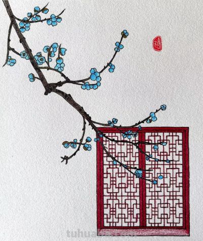 彩铅画欣赏 - 图画吧TUHUABA