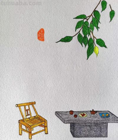 彩铅画欣赏 - 图画吧TUHUABA