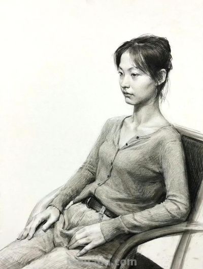 顶尖美术学院保送生夏理佳人物肖像素描速写作品欣赏 - 顶尖美术学院保送生夏理佳人物肖像素描速写作品欣赏 - 图画吧TUHUABA