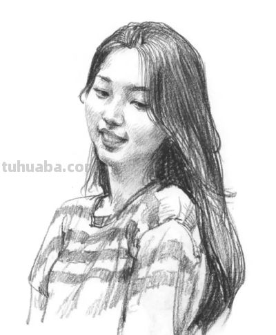 顶尖美术学院保送生夏理佳人物肖像素描速写作品欣赏 - 顶尖美术学院保送生夏理佳人物肖像素描速写作品欣赏 - 图画吧TUHUABA