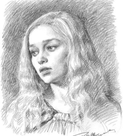 顶尖美术学院保送生夏理佳人物肖像素描速写作品欣赏 - 顶尖美术学院保送生夏理佳人物肖像素描速写作品欣赏 - 图画吧TUHUABA