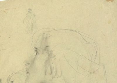 他画素描从不画线稿，简单几笔就能画出造型，网友：真正的大师 - 图画吧TUHUABA