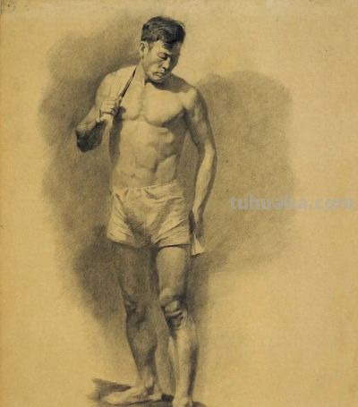 央美老教授：詹建俊素描速写 - 图画吧TUHUABA