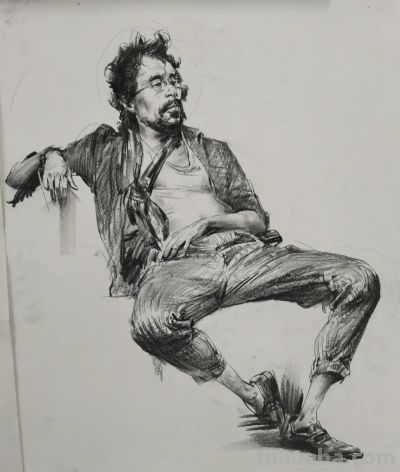 中央美院、清华美院高考速写第一名，速写有硬功夫，实用也有难度 - 图画吧TUHUABA