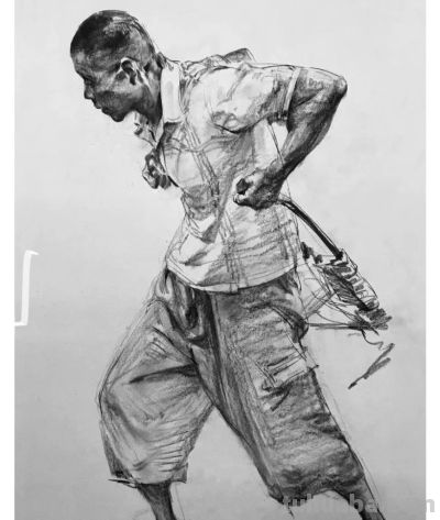 中央美院、清华美院高考速写第一名，速写有硬功夫，实用也有难度 - 图画吧TUHUABA