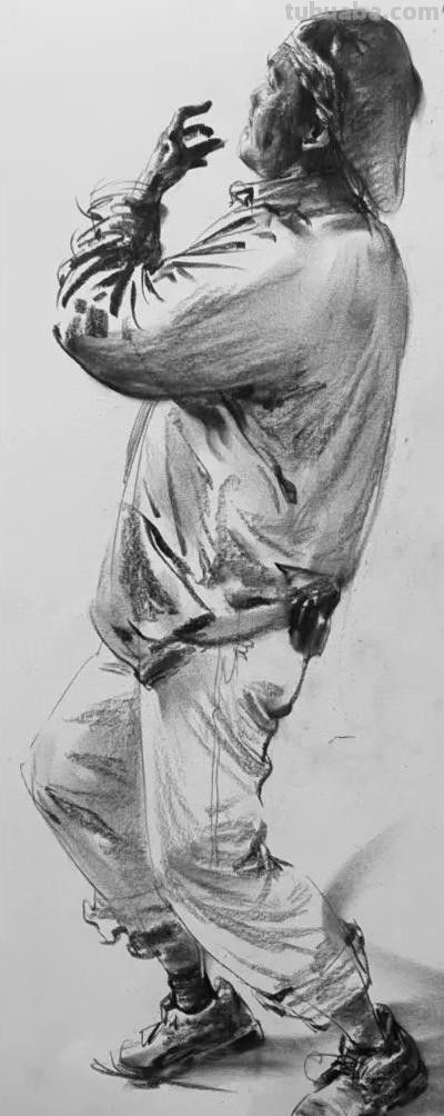 中央美院、清华美院高考速写第一名，速写有硬功夫，实用也有难度 - 图画吧TUHUABA