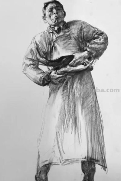 中央美院、清华美院高考速写第一名，速写有硬功夫，实用也有难度 - 图画吧TUHUABA