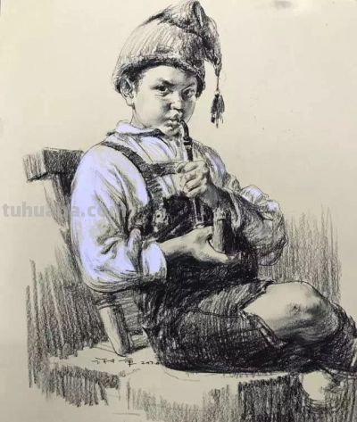 中央美院、清华美院高考速写第一名，速写有硬功夫，实用也有难度 - 图画吧TUHUABA