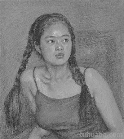 杨飞云素描速写 - 图画吧TUHUABA