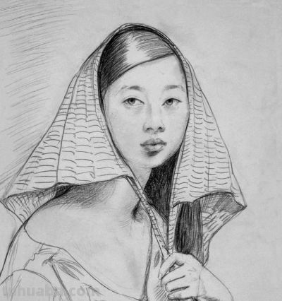 杨飞云素描速写 - 图画吧TUHUABA