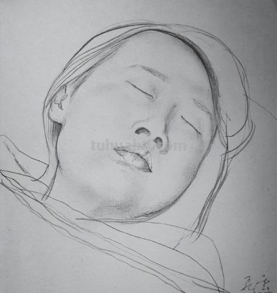 杨飞云素描速写 - 图画吧TUHUABA